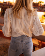ZONBEAM - Gehaakte blouse