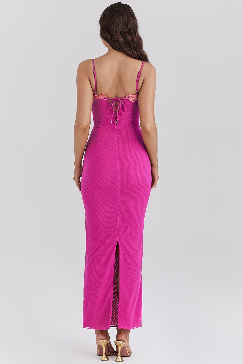 Delilah | Jurk Met Kantdetails