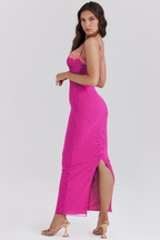 Delilah | Jurk Met Kantdetails
