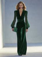 Bożydara – elegante fluwelen jumpsuit