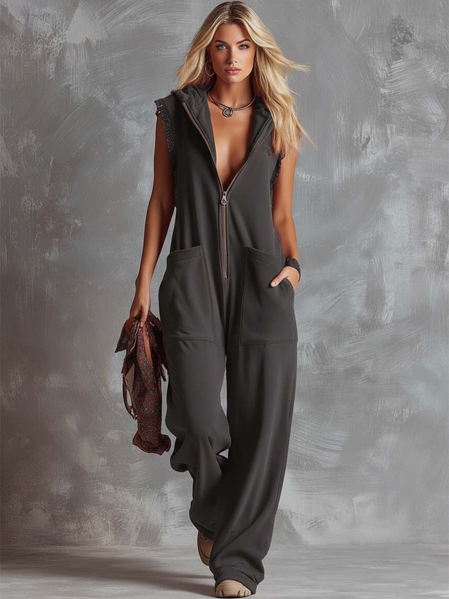 Danuta – sportieve retro jumpsuit