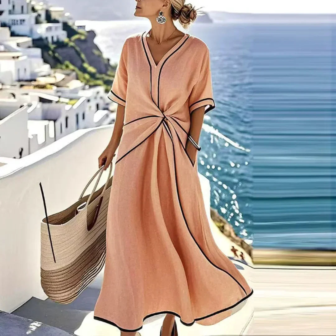 Athena - Elegante Flatterende Jurk