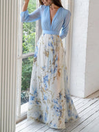Harper™ | Mooie Maxi-Jurk Met Bloemenprint