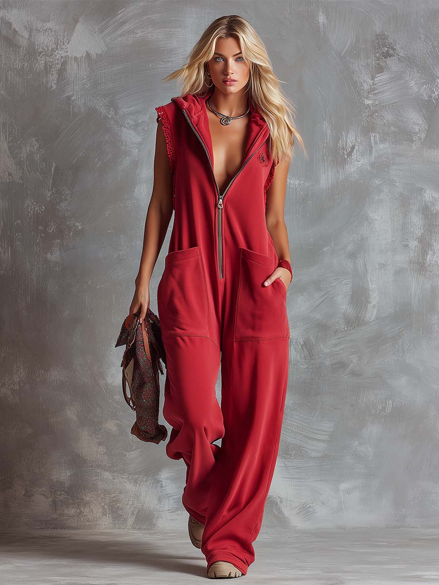Danuta – sportieve retro jumpsuit