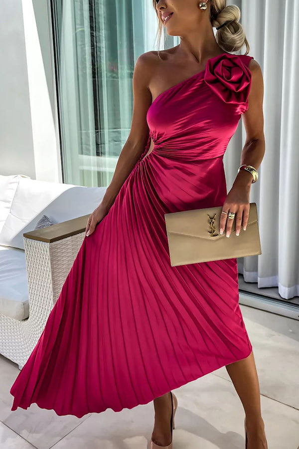 Ophelia | Chic Plissé Jurk