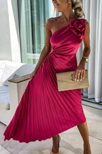 Ophelia | Chic Plissé Jurk