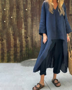 Carolyn™ Chic en Comfortabel Set | Gecoördineerde Top en Relaxed-Fit Broeken