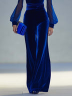 Bożydara – elegante fluwelen jumpsuit