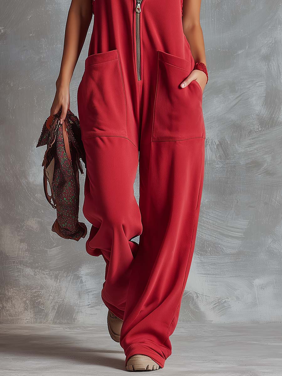 Danuta – sportieve retro jumpsuit