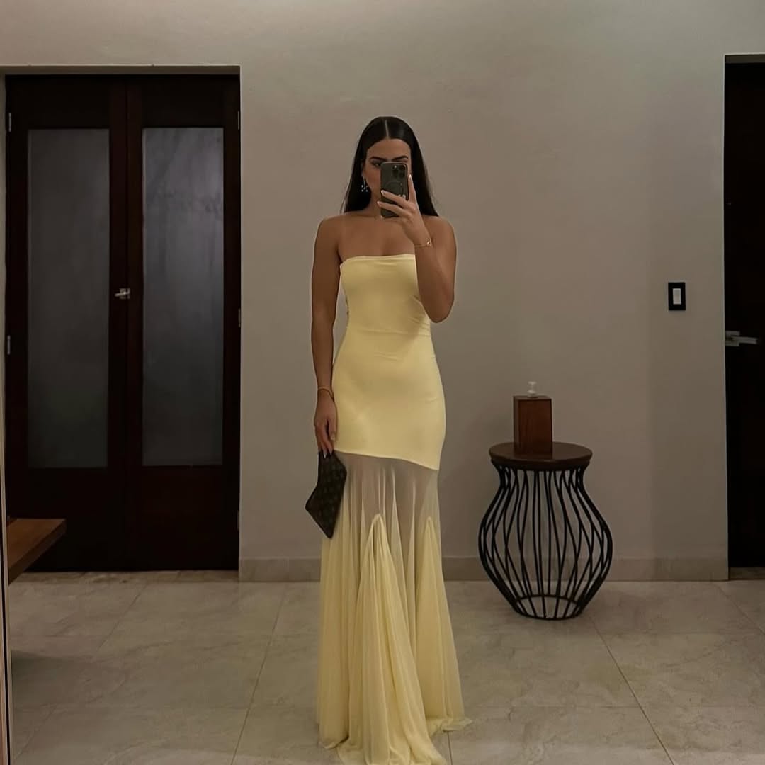 Idony | Stralende Doorzichtige Gown