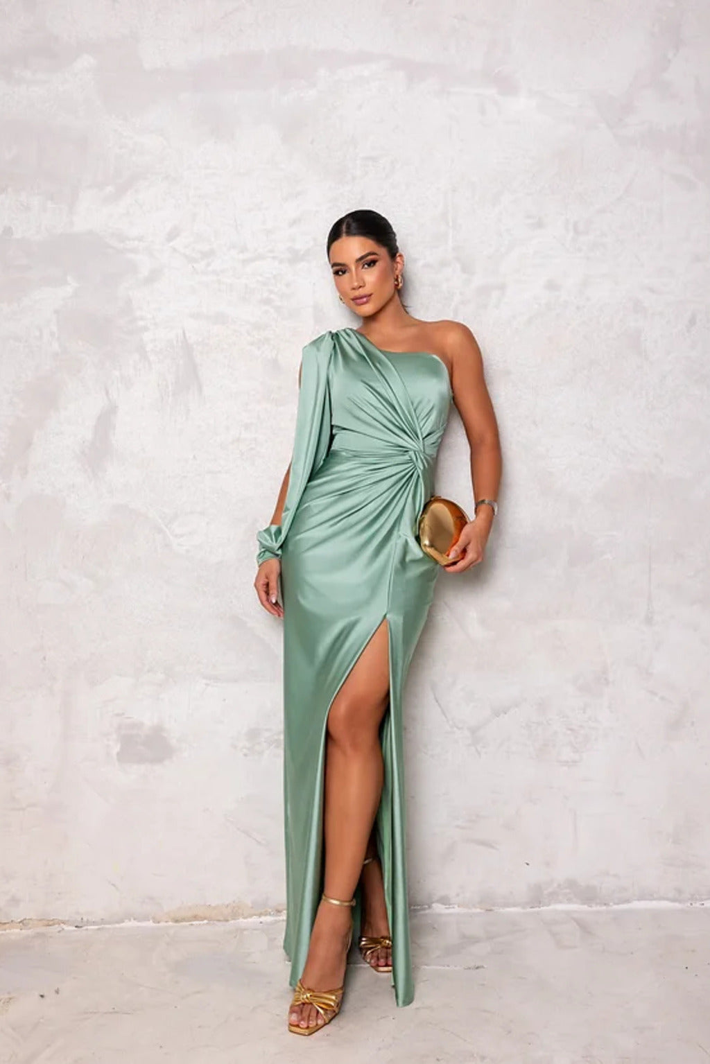 Ada | Glamour Drapé Jurk
