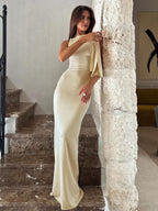 Cecily | Strakke Satijnen Gown