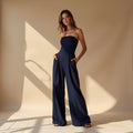 Delphine™ Strapless Jumpsuit | Corset-geïnspireerde Elegante Jumpsuit