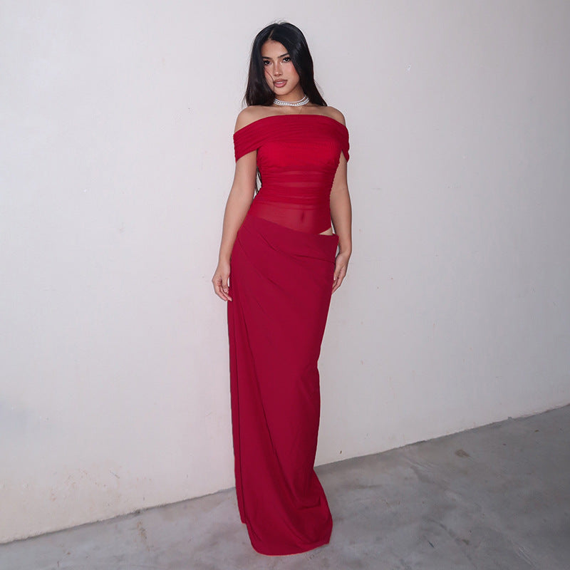 Quelina | Sunveil Draped Dress