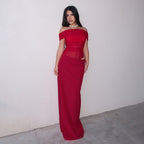 Quelina | Sunveil Draped Dress