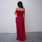 Quelina | Sunveil Draped Dress