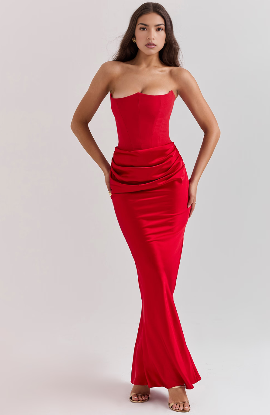 Eden | Gepolijste Satijnen Gown