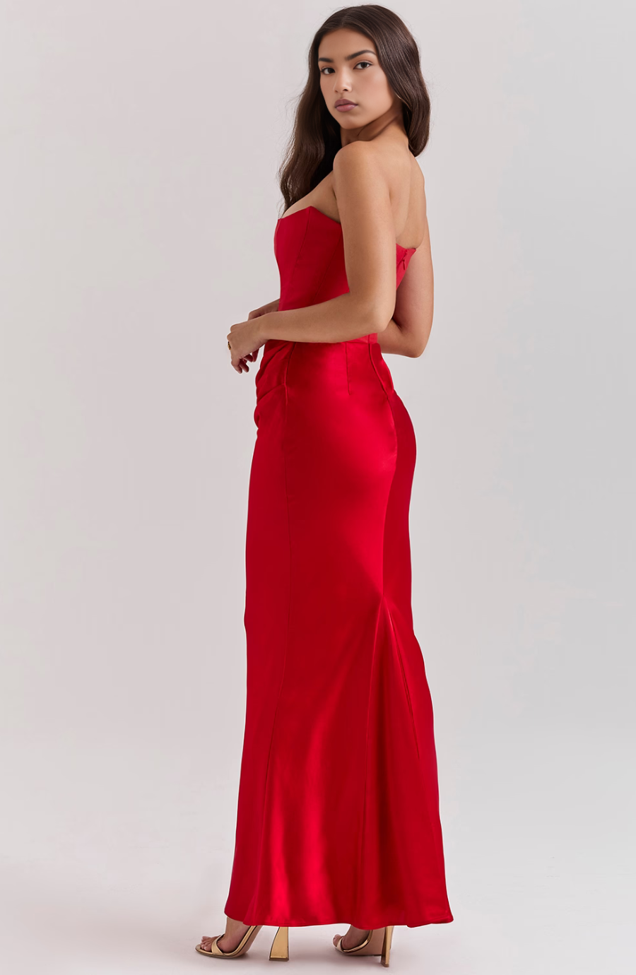 Eden | Gepolijste Satijnen Gown