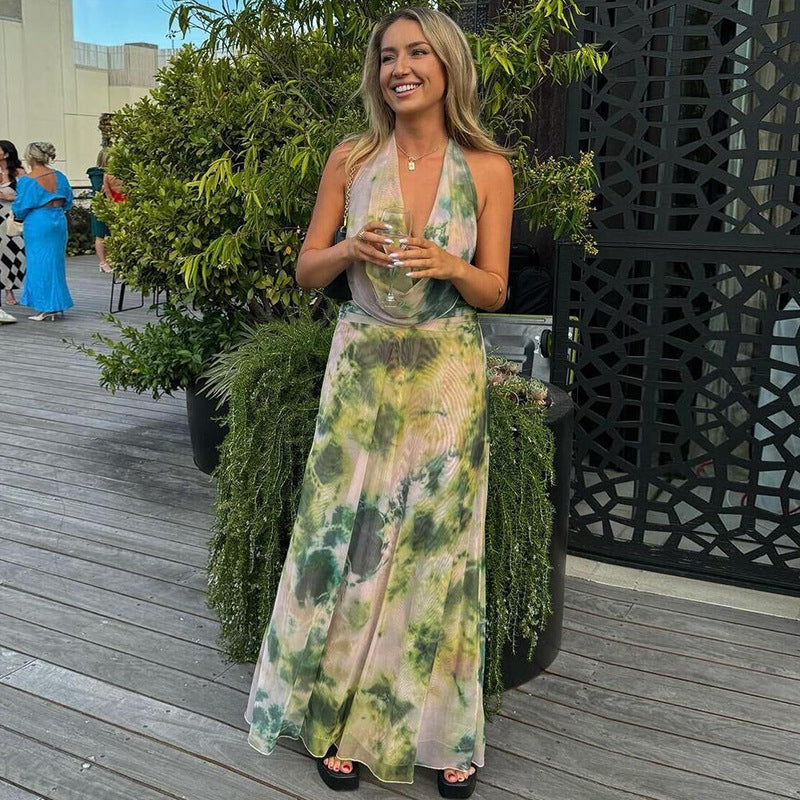 Isley | Drape Maxi Jurk