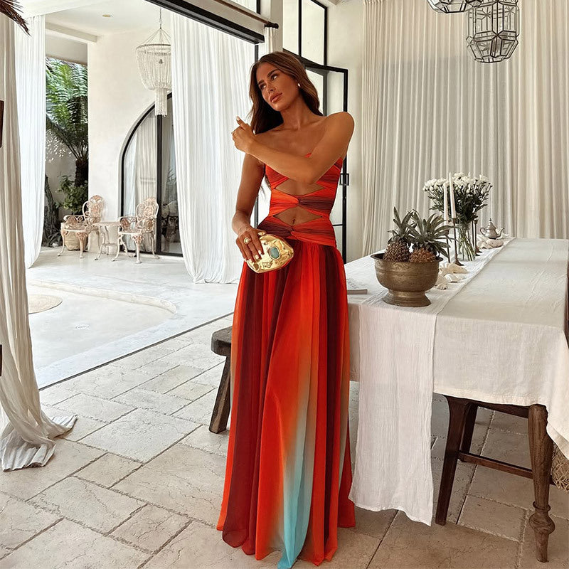 Ruby | Tropische Mirage Jurk