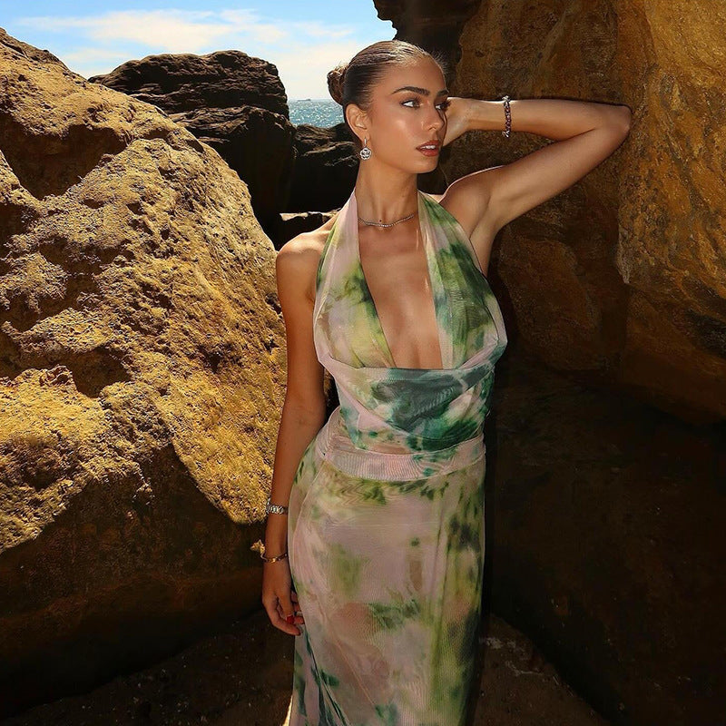 Isley | Drape Maxi Jurk