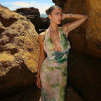 Isley | Drape Maxi Jurk