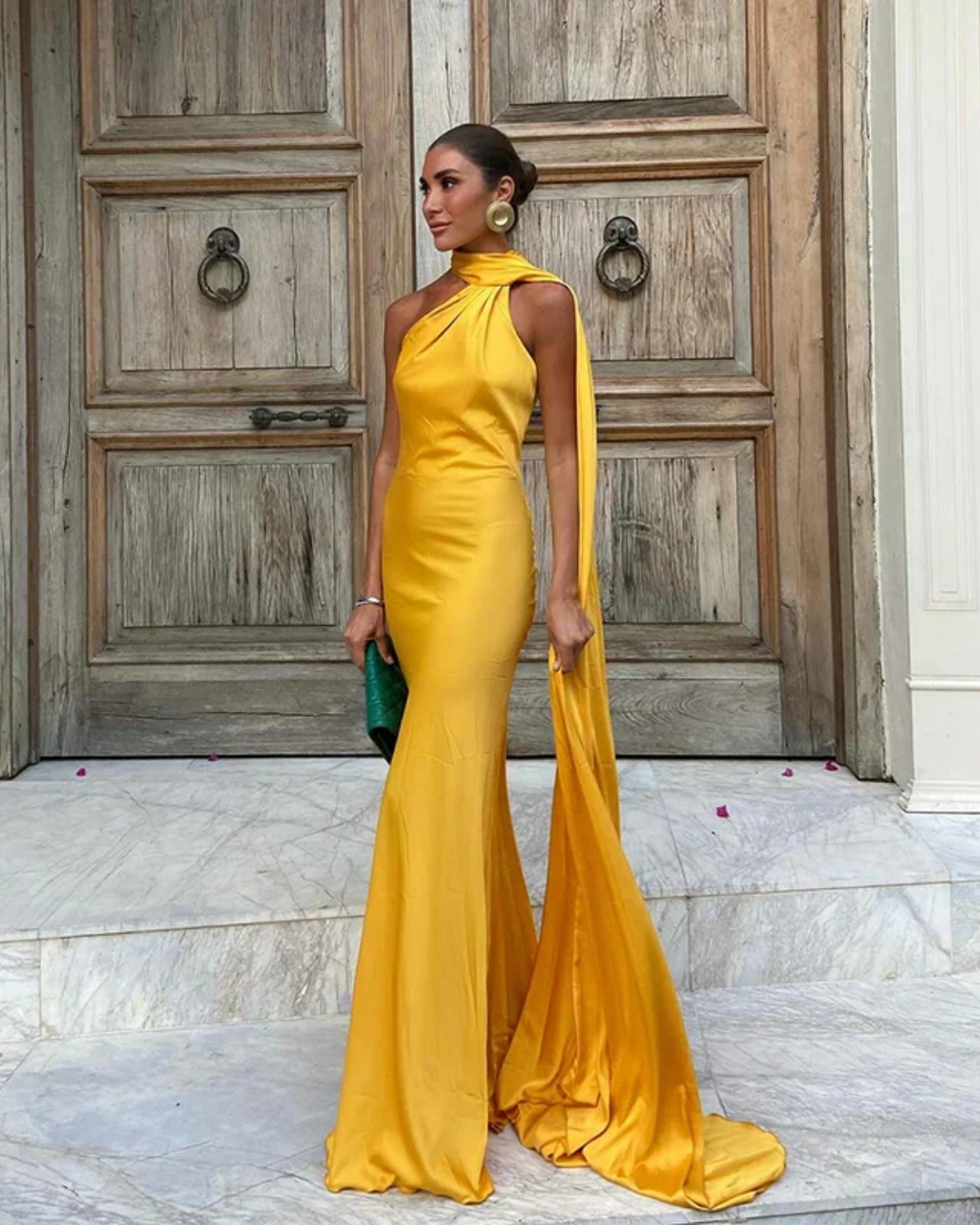Kerensa | Stralende Sculpturale Gown