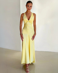Ismay | Glanzende Satijnen Gown