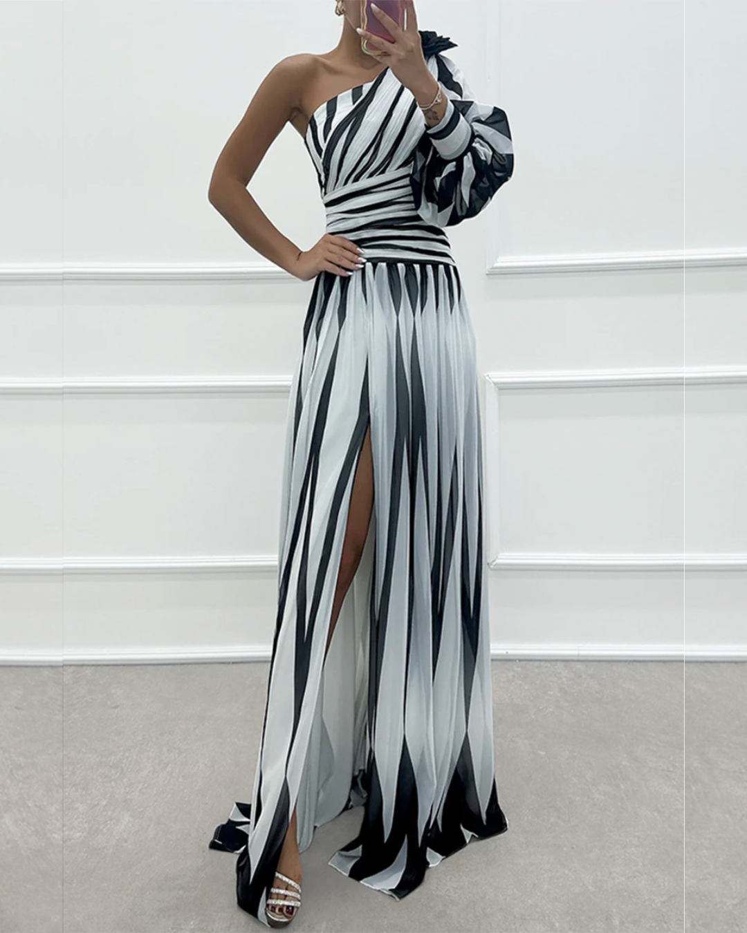 Tilda | Opvallende Gesculpte Jurk