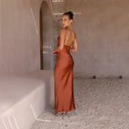 Sorrel | Stralende Satijnen Gown