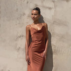 Sorrel | Stralende Satijnen Gown