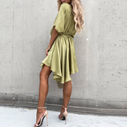 Gretha | Twist Mini Jurk