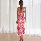 Zenobia | Petal Flame Jurk