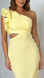 Seren | Limoncella Cutout Jurk