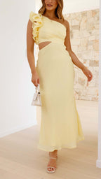 Seren | Limoncella Cutout Jurk