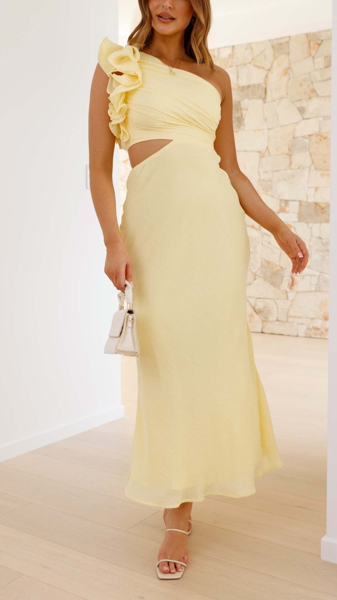 Seren | Limoncella Cutout Jurk
