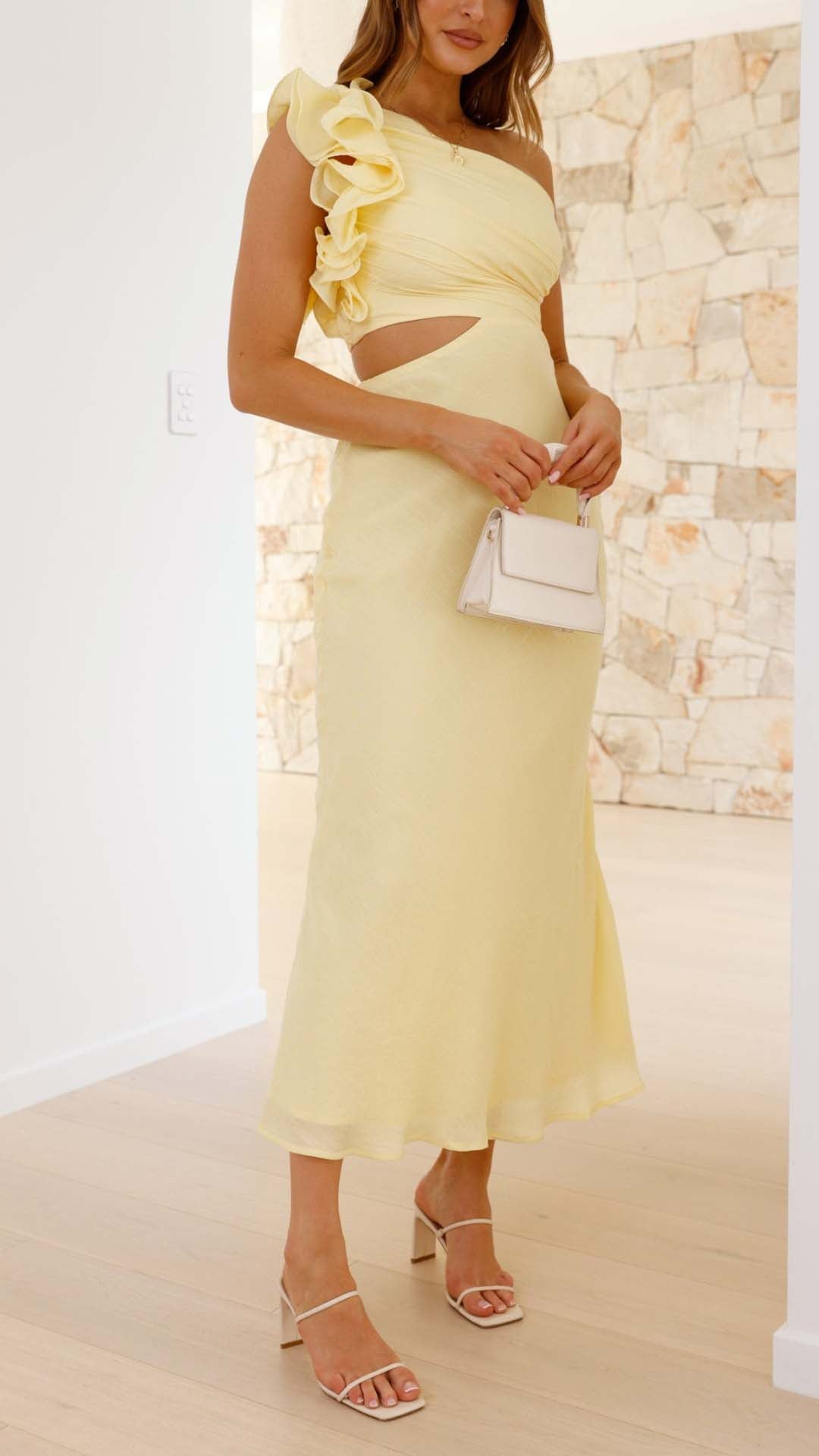 Seren | Limoncella Cutout Jurk