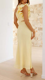 Seren | Limoncella Cutout Jurk