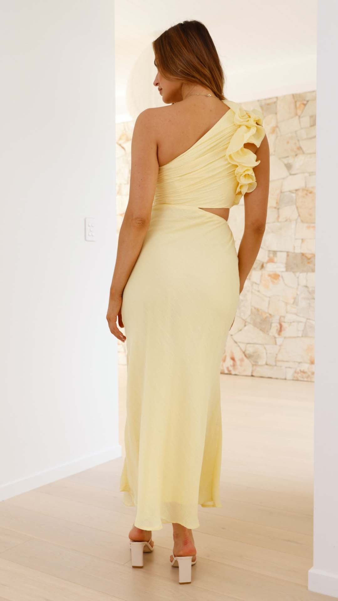 Seren | Limoncella Cutout Jurk