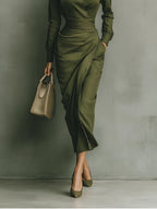 Hera | Elegante Maxi Aansluitende Jurk