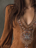 Sahara | Mini vintage jurk