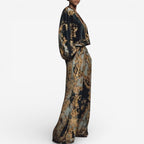 Maureen™ Elegante Geprinte Set | Ornate Fluid Co-Ord