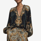 Maureen™ Elegante Geprinte Set | Ornate Fluid Co-Ord