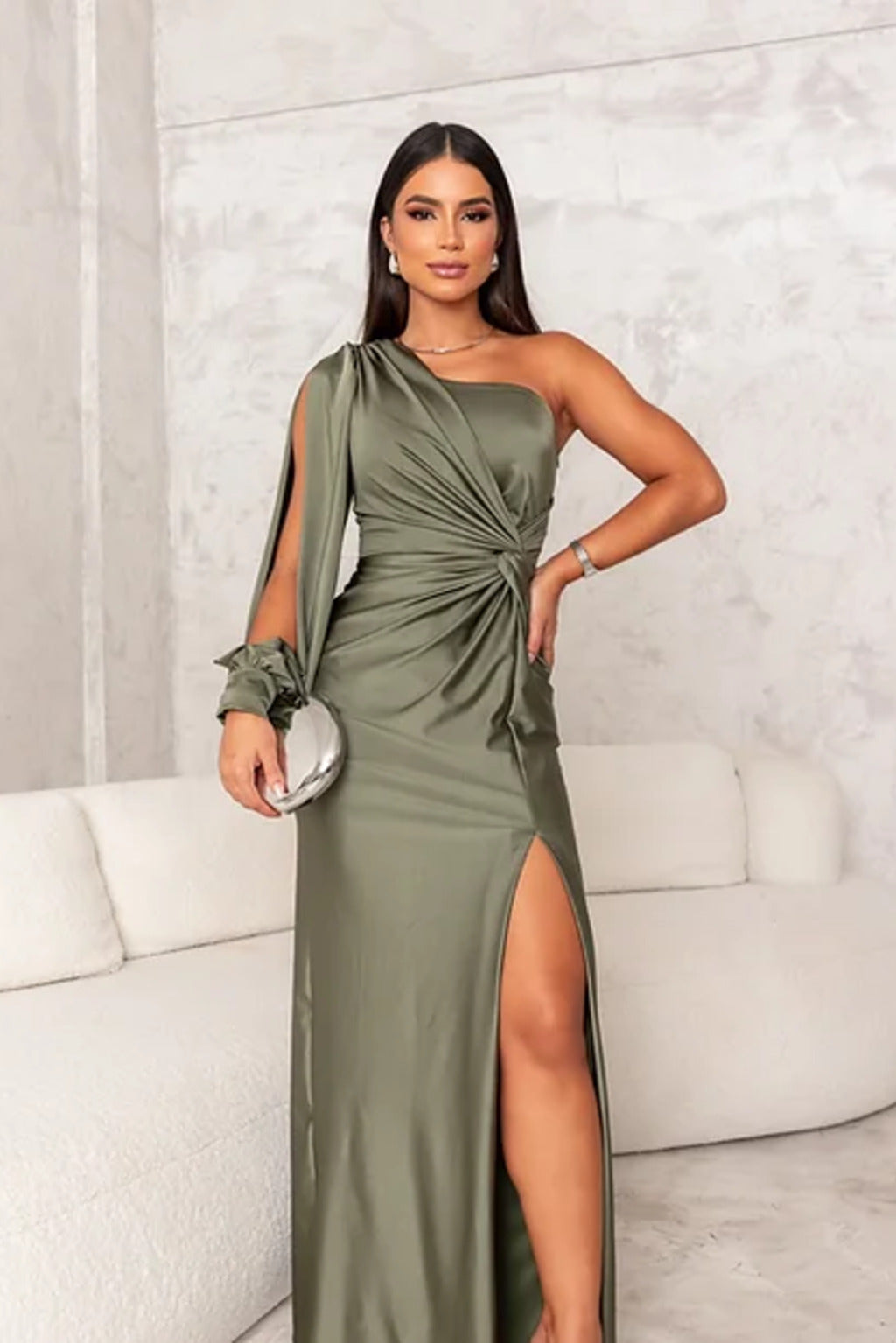 Ada | Glamour Drapé Jurk