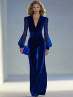 Bożydara – elegante fluwelen jumpsuit