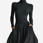 Raquel ║ Maxi-jurk met hoge taille