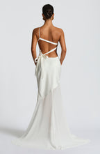 Carmen - Eéngeschouder Mesh Gown
