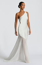 Carmen - Eéngeschouder Mesh Gown