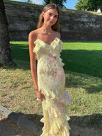Beatrice | Dromerige Rimpel Jurk